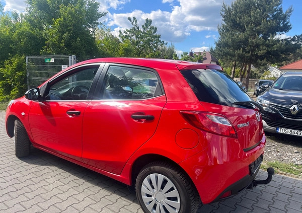 Mazda 2 cena 19900 przebieg: 158000, rok produkcji 2012 z Jarocin małe 277